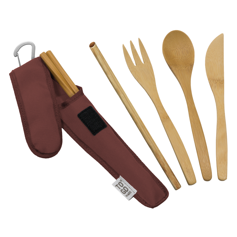 To-Go Ware Classic Reusable Bamboo Utensil Set